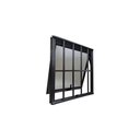 Ver imagem 4 de Vitro Maxim Ar com Grade Preto 60x60 Linha 25 Jade