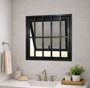 Ver imagem 1 de Vitro Maxim Ar com Grade Preto 60x60 Linha 25 Jade