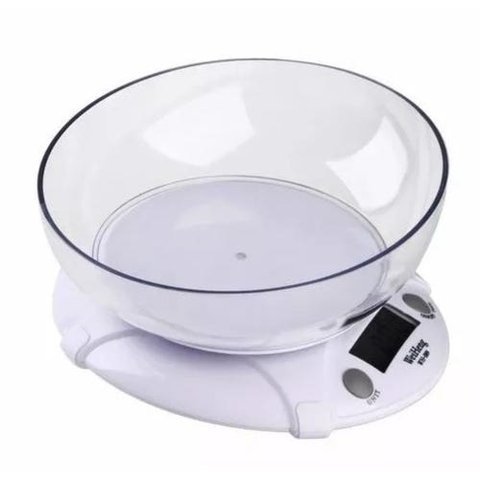 Balança Digital Precisão Alimento Cozinha Com Bandeja 10kg BS0189