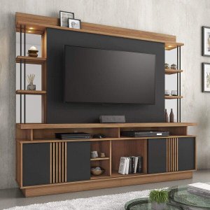 Estante Home 65 Polegadas Esplendor Candian JCM Móveis
