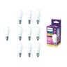 KIT 10 LÂMPADA LED BULBO PHILIPS 6w -40w 3000K BIVOLT QUENTE - 1