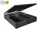 Ver imagem 2 de Cama Box Baú Casal Bi-Partido Green Cinza + Colchão Espuma D33 138x188x12