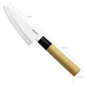 Ver imagem 6 de Faca para Peixe Brinox Inox 4' Samurai Faca Cortar Limpar