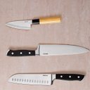 Ver imagem 3 de Faca para Peixe Brinox Inox 4' Samurai Faca Cortar Limpar