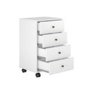 Ver imagem 3 de Gaveteiro Office Presence 4 Gavetas com Rodizio Demobile Cor:branco