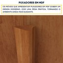 Ver imagem 5 de Cômoda Ripada Barcelona C/ Sapateira 4 Gavetas com 1 Porta Tcil Móveis Cômoda Barcelona Ripada Cinam