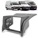 Ver imagem 1 de Moldura Painel Central 2 Din Som Dvd Ducato 2006 À 2017 Cinza S/m 06/17 Ducato 2d Cinza
