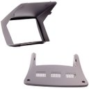 Ver imagem 2 de Moldura Painel Central 2 Din Som Dvd Ducato 2006 À 2017 Cinza S/m 06/17 Ducato 2d Cinza