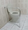 Ver imagem 2 de Barra de Apoio para Vaso Sanitário em L 60x70 cm em Alumínio