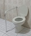 Ver imagem 4 de Barra de Apoio para Vaso Sanitário em L 60x70 cm em Alumínio