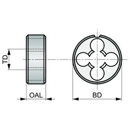 Mf Cossinete Brilhante (sem Revestimento) Med. 22 Mm X 1.5 Mm Iso 2568 F110 - 4