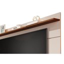 Ver imagem 3 de Rack com Painel Vivare Wood 1.8 Off White com Freijó - Germai Móveis