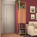 Ver imagem 2 de Estante Multiuso 3 Prateleiras Ey107 200x40 Cm Montana Novam