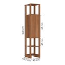 Ver imagem 3 de Estante Multiuso 3 Prateleiras Ey107 200x40 Cm Montana Novam