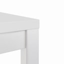 Ver imagem 6 de Mesa Cozinha e Refeitório 4 Lugares Quadrada 90cm x 90cm Pés Metal Casa Lar Cor:Branco