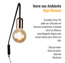 Ver imagem 7 de Arandela Fluxo 70 Cm - Cobre - 2543-10