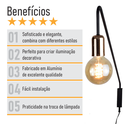 Ver imagem 6 de Arandela Fluxo 70 Cm - Cobre - 2543-10