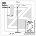 Ver imagem 5 de Abajur Coluna Diamante - Preto - 3112-3