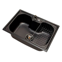 Ver imagem 6 de Kit Cuba Cozinha Gourmet Aço Inox 60x42  E Torneira Flexível Preta Brinovar