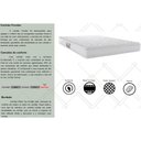 Ver imagem 3 de Cama Box Casal: Colchão Anatômico Herval Ag65 Frontier + Base Crc Courano White(138x188)
