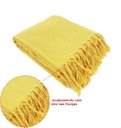 Ver imagem 3 de Kit 2 Mantas para Sofá Tipo Manta Capa de Sofá 2,40 X 1,80 Várias Cores:amarelo