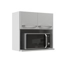 Ver imagem 3 de Armário Aéreo Modulado para Microondas Fidelitá Viena 70cm 2 Portas