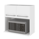 Ver imagem 2 de Armário Aéreo Modulado para Microondas Fidelitá Viena 70cm 2 Portas