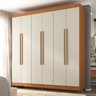 Guarda-roupa Casal 6 Portas 2 Gavetas Apolo - 1