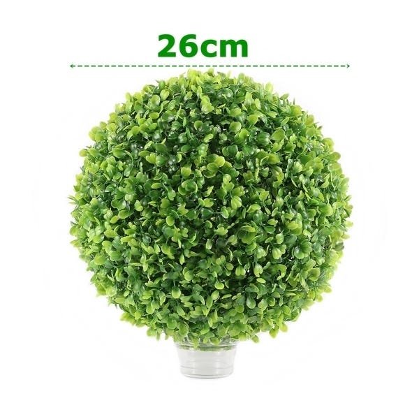 Kit Bola De Buchinho Grama Artificial 1x 35 Cm + 2x 26 Cm - 4