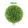 Kit Bola De Buchinho Grama Artificial 1x 35 Cm + 2x 26 Cm - 4