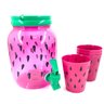 Kit Suqueira Melancia de Plastico com 4 copos - 1