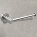 Ver imagem 5 de Porta Papel Higienico Papeleira De Parede Inox Escovado Suporte Para Papel Banheiro Luxo Acessório