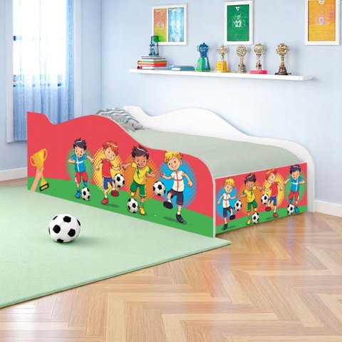 Cama Futebol Meninos Solteiro