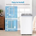 Ver imagem 7 de Takywep Ar-condicionado Portátil 14.000 Btu 4 em 1 com Controle Remoto