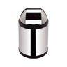 Lixeira Tampa Retratil Corpo Aço Inox 2,5 LT - 1