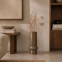 Ver imagem 4 de Vaso Decorativo em Metal Dourado 40cm 18891 Mart
