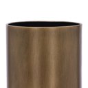 Ver imagem 3 de Vaso Decorativo em Metal Dourado 40cm 18891 Mart