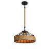 Lustre Pendente Corda Sisal 30cm Retro E27 Bivolt - 1