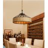 Lustre Pendente Corda Sisal 30cm Retro E27 Bivolt - 5