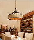 Ver imagem 5 de Lustre Pendente Corda Sisal 30cm Retro E27 Bivolt