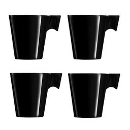 Xícara de Café Nespresso Dolce Gusto 80ml Preto 4 Peças - 1 Xícara de Café Nespresso Dolce Gusto 80ml Preto 4 Peças - 1