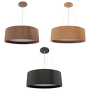 Ver imagem 6 de Lustres Pendente Wood Redondo 60cm - 5 luzes E27 - Freijó