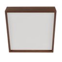 Ver imagem 3 de Plafon Quadrado Madeira 50x50cm 4 Luzes E27 Málaga