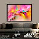 Ver imagem 3 de Quadro Explosão Pink -- BR ARTES