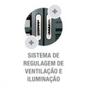 Ver imagem 4 de Janela Veneziana Multiflex Aço 6 Folhas Silenfort Sasazaki 100x200cm