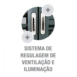 Janela Veneziana Multiflex Aço 6 Folhas Silenfort Sasazaki 100x200cm - 4