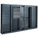 Ver imagem 1 de Janela Veneziana Multiflex Aço 6 Folhas Silenfort Sasazaki 100x200cm