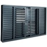 Janela Veneziana Multiflex Aço 6 Folhas Silenfort Sasazaki 100x200cm - 1