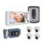 Kit Vídeo Porteiro Intelbras Iv7010 com 4 Câmeras Fechadura - 1
