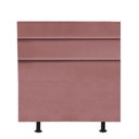Ver imagem 1 de Cabeceira Estofada Argentina 90cm Solteiro para Cama Box Quarto Suede Rose Gold - Gat Magazine
